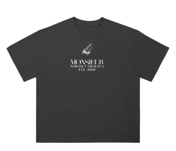 Official Monsieur T shirt- TRENDS ARE TEMPORARY STYLE IS FOREVER